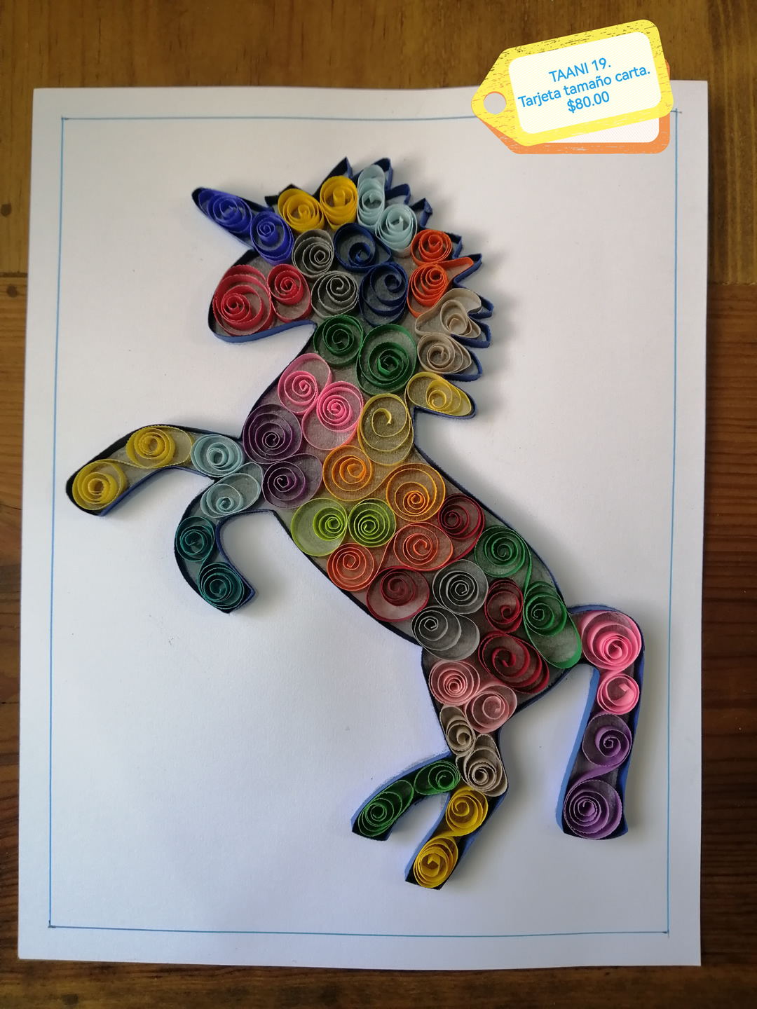 Tarjeta de animalito